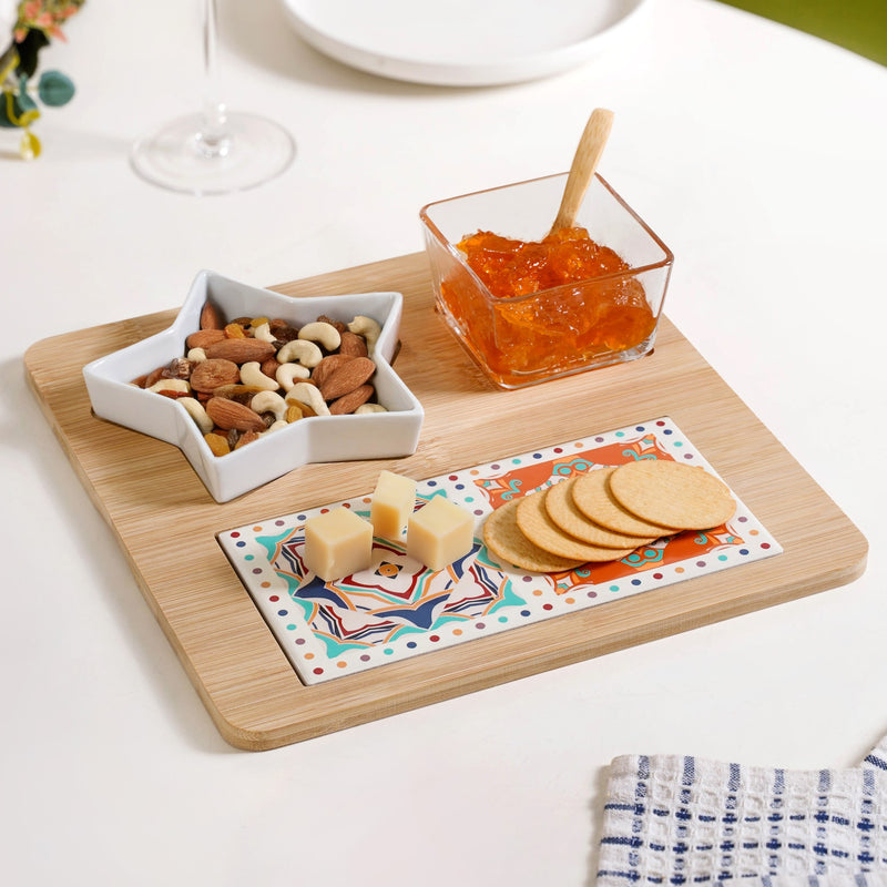 Moroccan Magic Complete Serving Platter Set Of 4