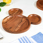 Mouse Acacia Wooden Snack Platter