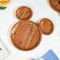 Mouse Acacia Wooden Snack Platter