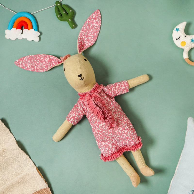 Mr And Mrs Bunny Cuddly Toy Set Of 2