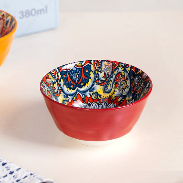 Multicolour Mandala Snack Bowl Set Of 4 380ml