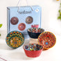 Multicolour Mandala Snack Bowl Set Of 4 380ml