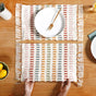 Multicoloured Cotton Placemat Set Of 6