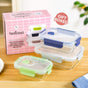 Kaleido Food Containers With Air Vents Set Of 3 370ml 660ml 1000ml