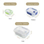 Kaleido Food Containers With Air Vents Set Of 3 370ml 660ml 1000ml