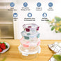 Kaleido Round Stackable Food Containers With Air Vents Set Of 4 390ml 630ml 960ml 1400ml