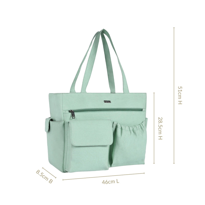 Multipurpose Mint Tote Bag