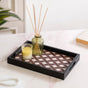 Multipurpose Decorative Tray Brown Small