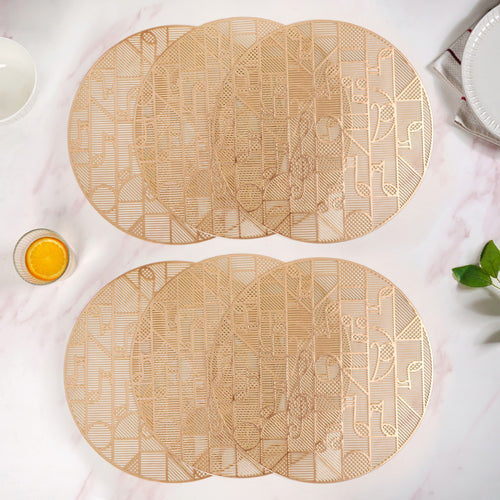 Musical Notes Table Mat Set Of 6