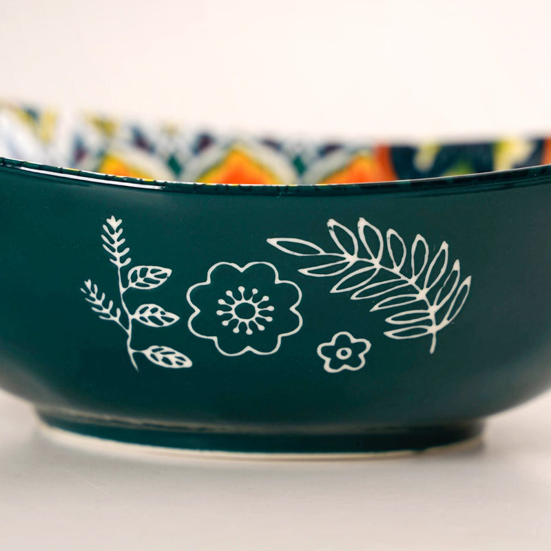 Mystic Mandala Long Dish With Handles 400ml