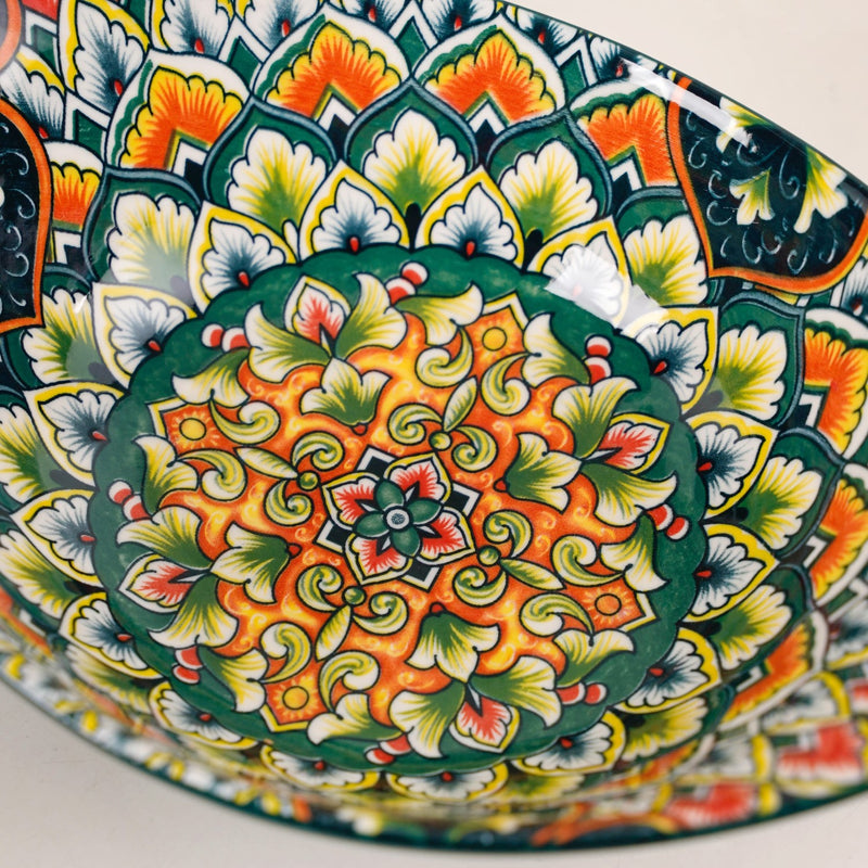 Mystic Mandala Long Dish With Handles 400ml