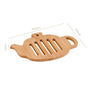 Teapot Trivet With Heat Resistant Bamboo