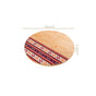 Aztec Pattern Lazy Susan Serving Platter 13 Inch