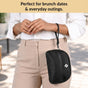 Signature Wristlet Wallet Black