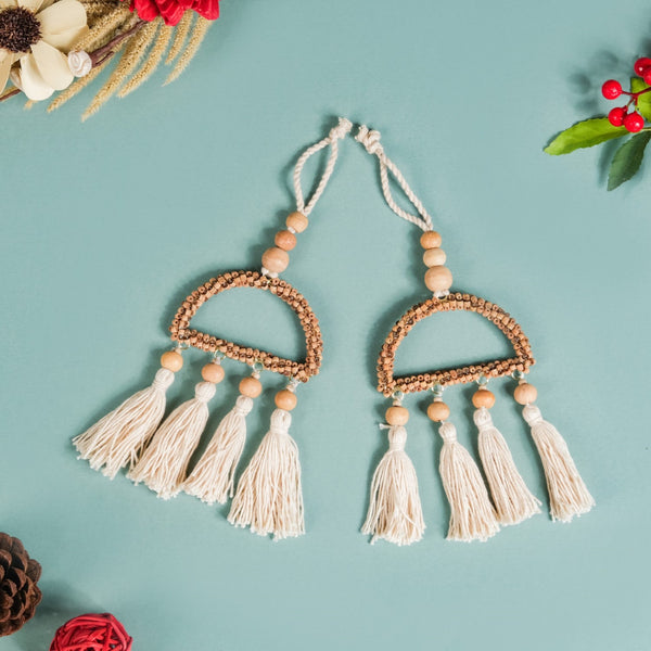 Nareli Bead Hanging Ornament Set of 2