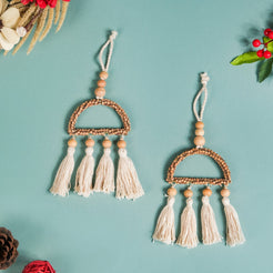 Nareli Bead Hanging Ornament Set of 2