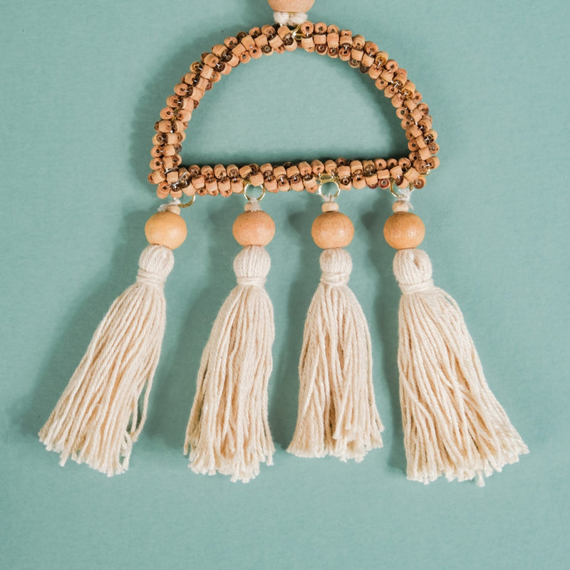 Nareli Bead Hanging Ornament Set of 2