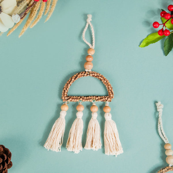 Nareli Bead Hanging Ornament Set of 2