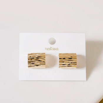 Natural Allure Sleek Gold Huggies