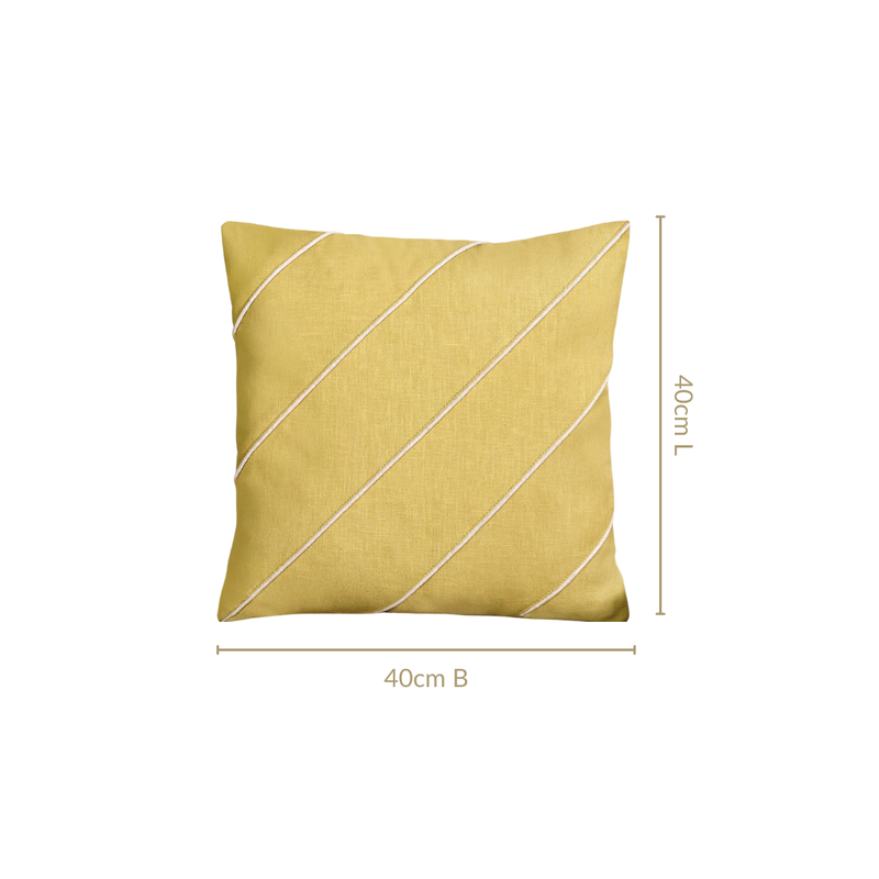 Natures Palette Cotton Cushion Cover Set Of 3 40x40cm