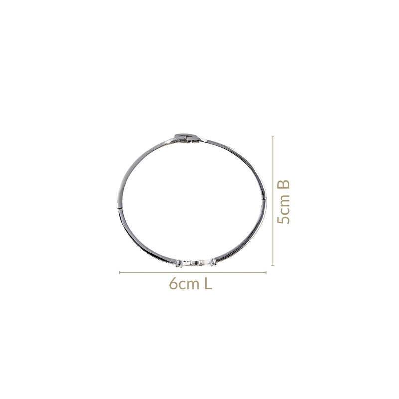 Nautical Glam Seashell Silver Bracelet