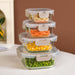 Nestro Airtight Containers Set Of 4 S 160ml M 300ml L 500ml XL 800ml