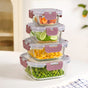 Nestro Airtight Containers Set Of 4 S 160ml M 300ml L500ml XL 800ml