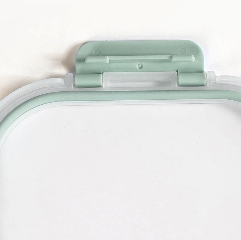 Nestro Airtight Food Storage Square Container Set Of 4 Green