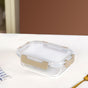 Nestro Microwave Safe Airtight Storage Box Set Of 3 Beige