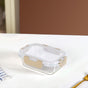 Nestro Microwave Safe Airtight Storage Box Set Of 3 Beige