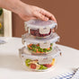 Nestro Pro Microwave Safe Containers Set Of 3 S 215ml M 400ml L 600ml