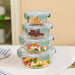 Nestro Pro Stackable Containers Set Of 4 S 215ml M 400ml 600ml 950ml