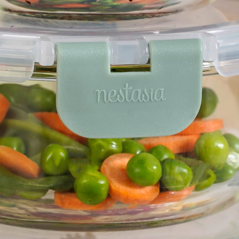 Nestro Stackable Containers Set Of 4 S 160ml M 300ml L 500ml XL 800ml