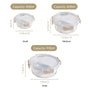 Nestro Pro Food Containers Set Of 3 S 400ml M 600ml L 950ml