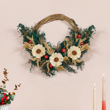 Noel Wreath For Holiday Season