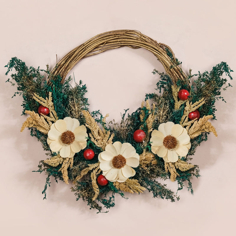 Noel Wreath For Holiday Season