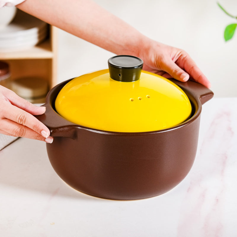 Non Stick Ceramic Cookware With Handle 3300ml