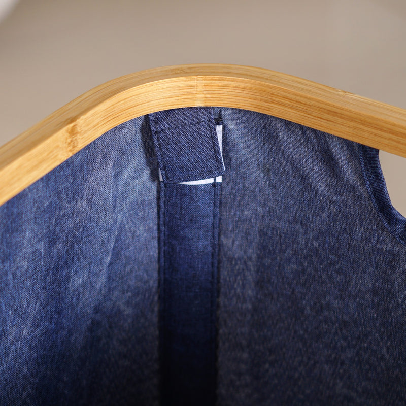 Non Woven Clothes Basket Blue