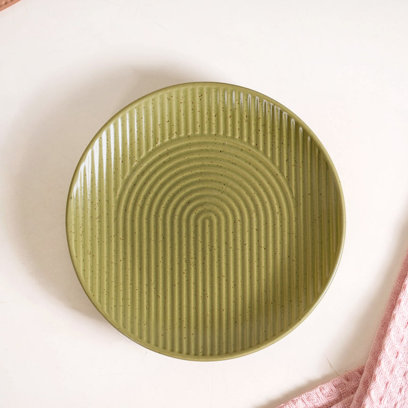 Nordic Ripple Ceramic Snack Set Of 6