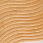Nordic Style Ripple Wood Platter