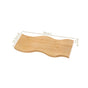 Nordic Style Ripple Wood Platter