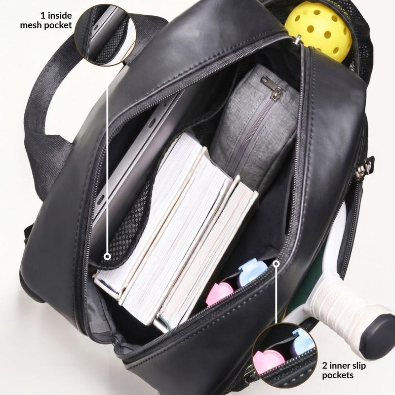 Nova Noir Pickleball Unisex Backpack