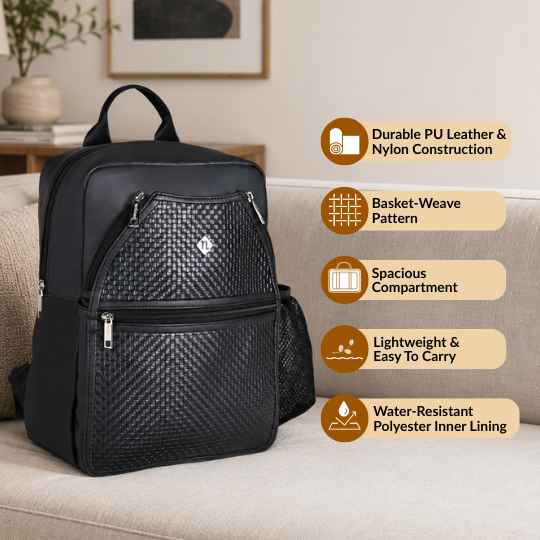 Nova Noir Pickleball Unisex Backpack