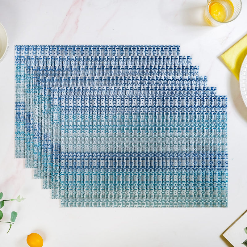 Ocean Hue Table Mats Set Of 6