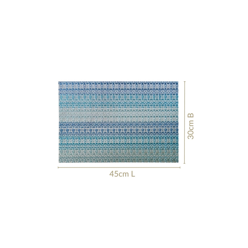 Ocean Hue Table Mats Set Of 6