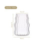 Ocean Waves Glass Tumblers Set Of 4 550ml