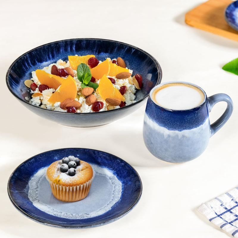 Ocean Ombre Snack Set For 4