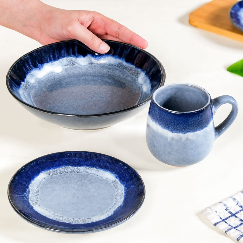 Ocean Ombre Snack Set For 4