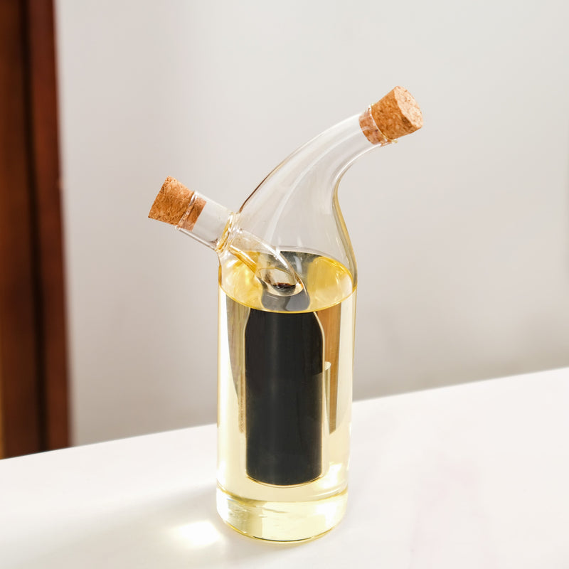 Seasoned Oil Cruet Dispenser
