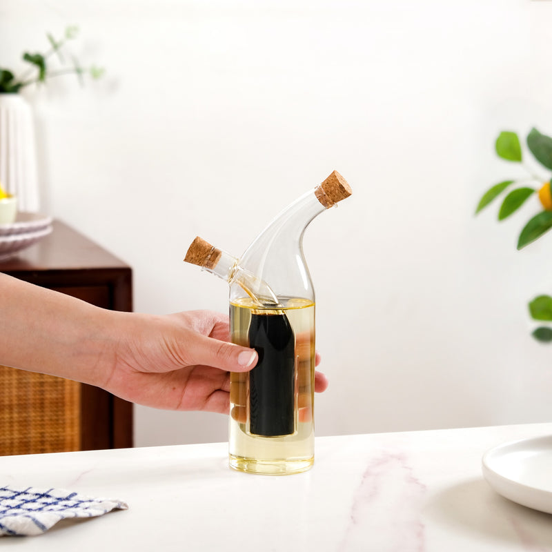 Seasoned Oil Cruet Dispenser